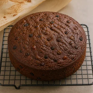 Pan de Pascua cooling on a wire rack