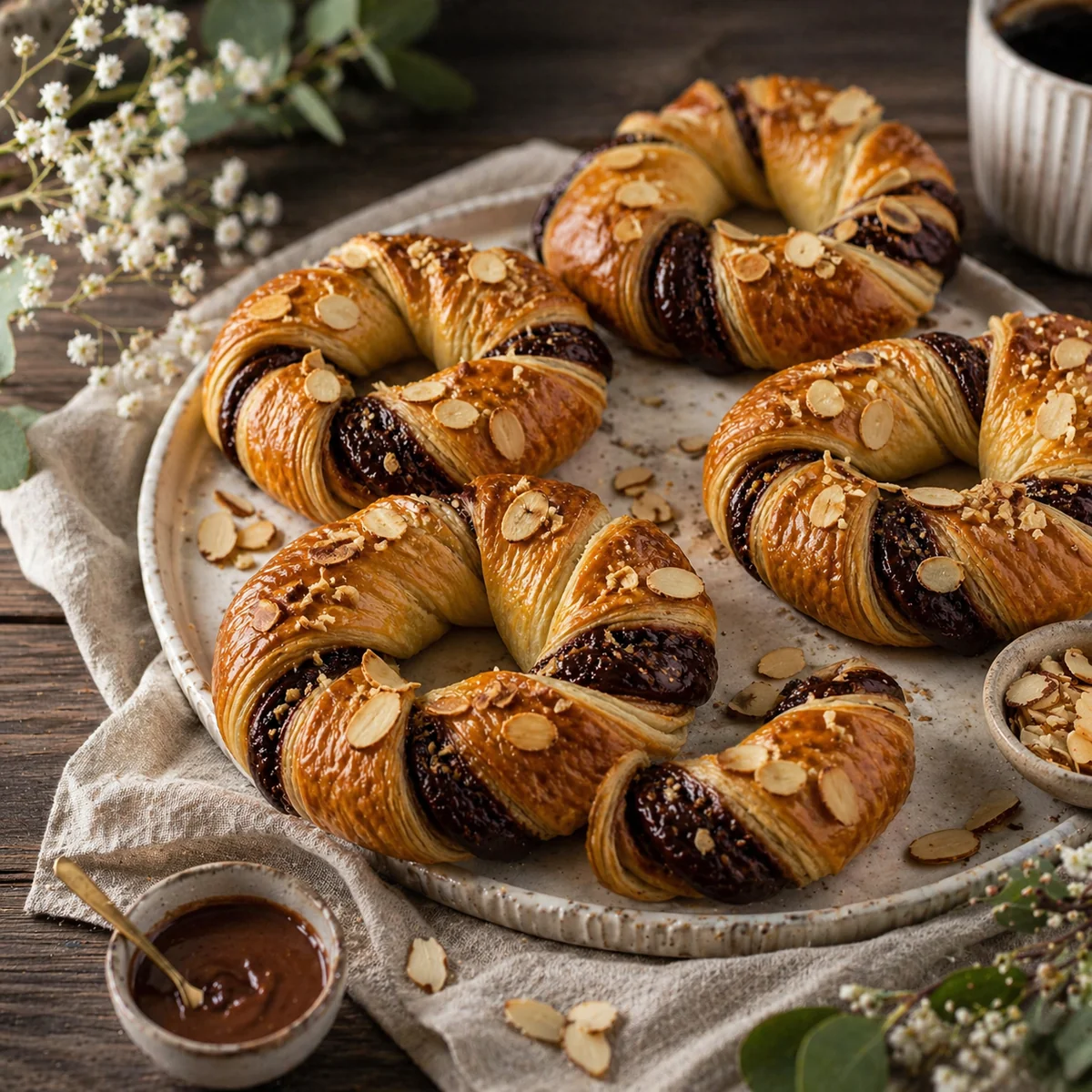 Bretzel de Chocolate y Almendra