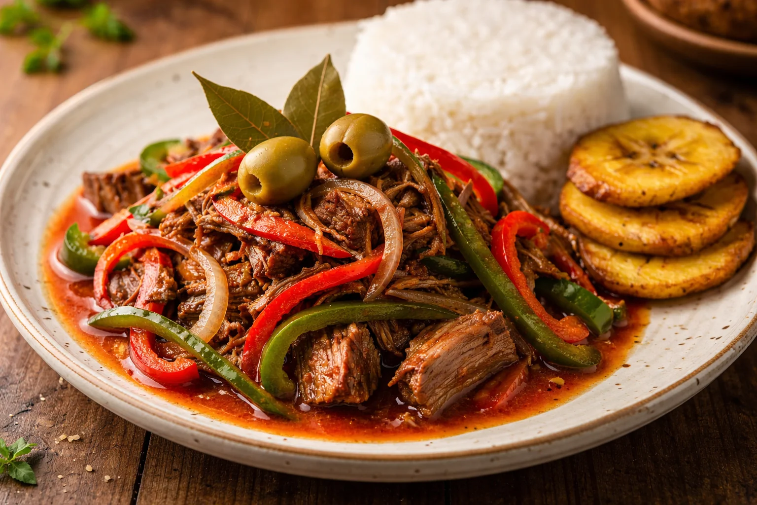 Ropa Vieja classique : bœuf effiloché à la cubaine