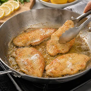 Classic Lemon Chicken Piccata with Capers and Parsley