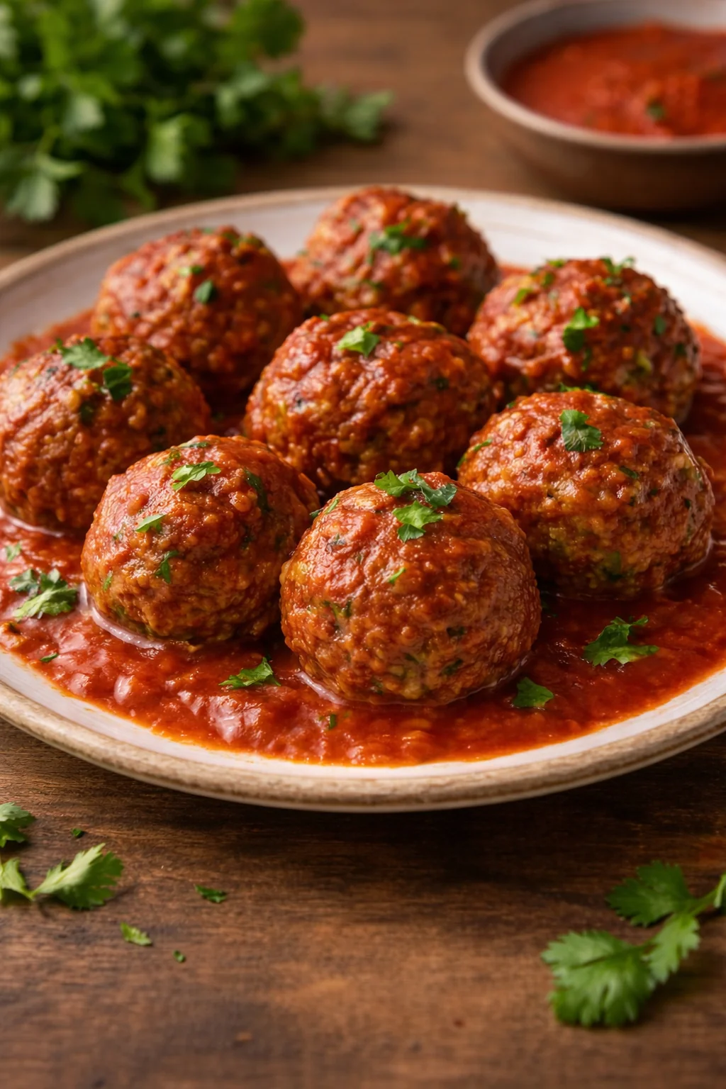 Classic Meatball Recipe with Juicy Flavors and herbs