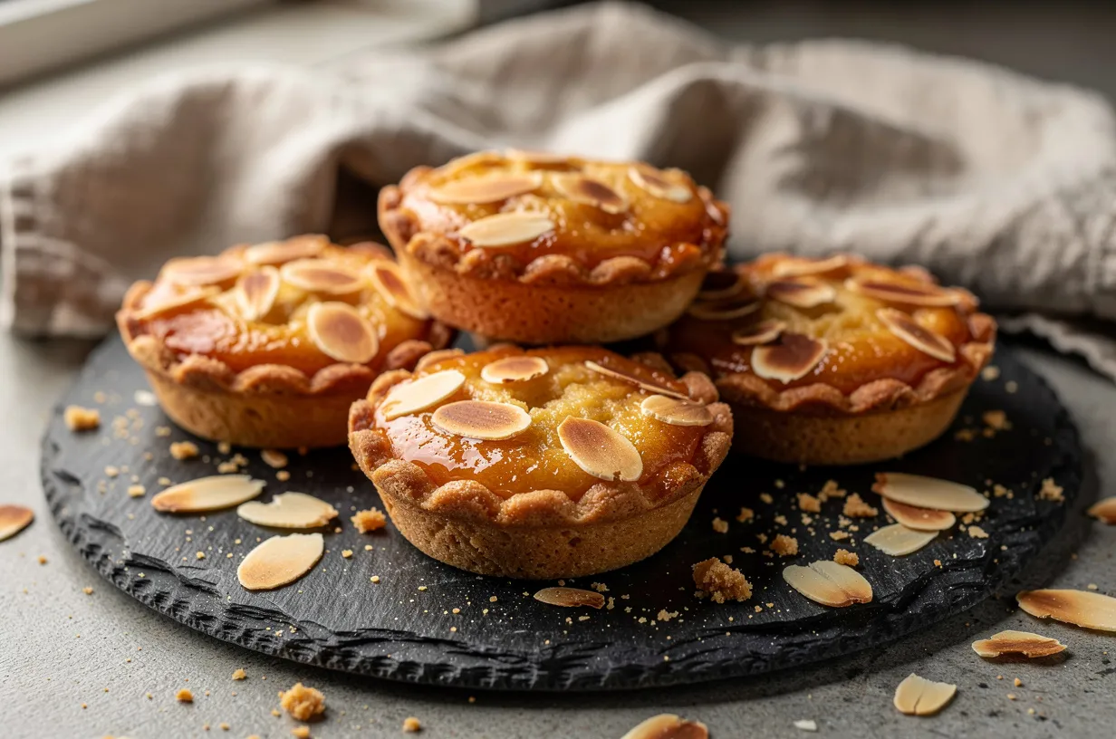 Classic Tartelettes Amandine with Almond Frangipane