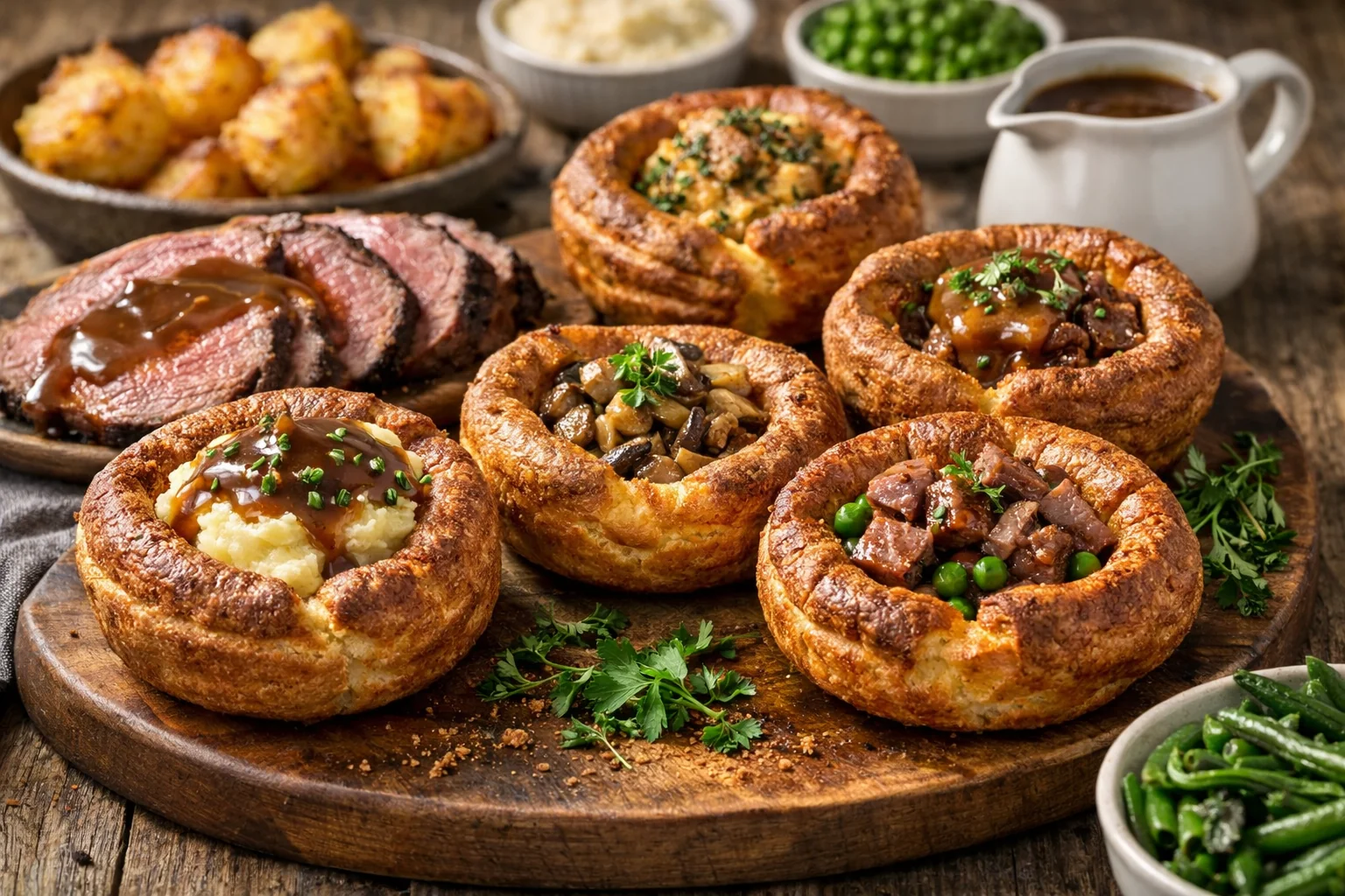 Classic Yorkshire Puddings — Light, Crispy & Fluffy