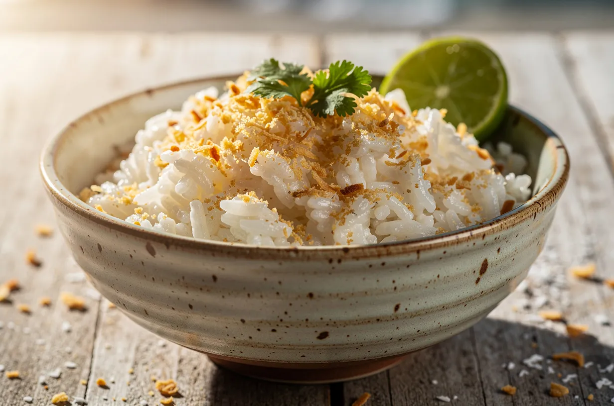 Costa Rican Arroz con Coco (Classic Creamy Coconut Rice)