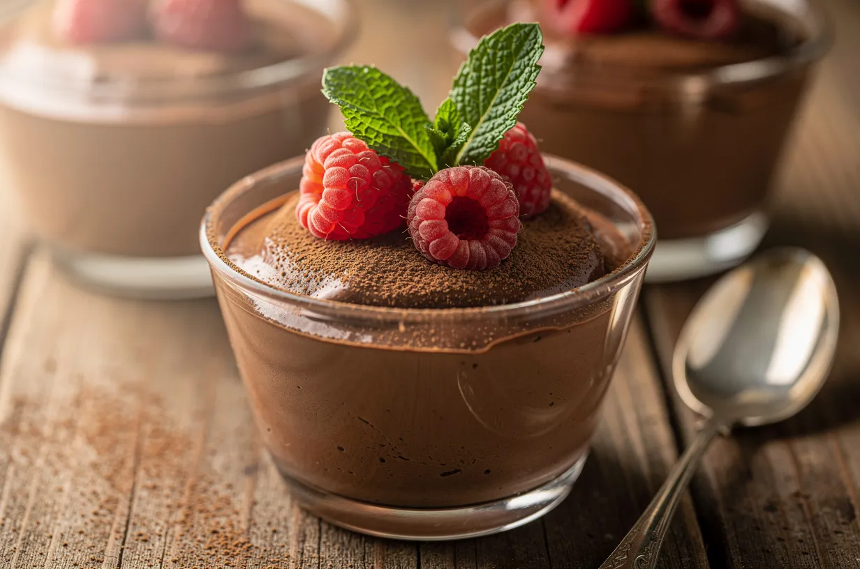 Easy Chocolate Mousse - No Eggs, No Baking Required
