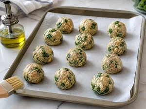 Mini High-Protein Greek Chicken and Feta Power Bites