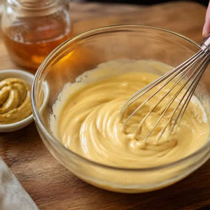 Homemade Crispy Chicken Tenders with Creamy Honey Mustard