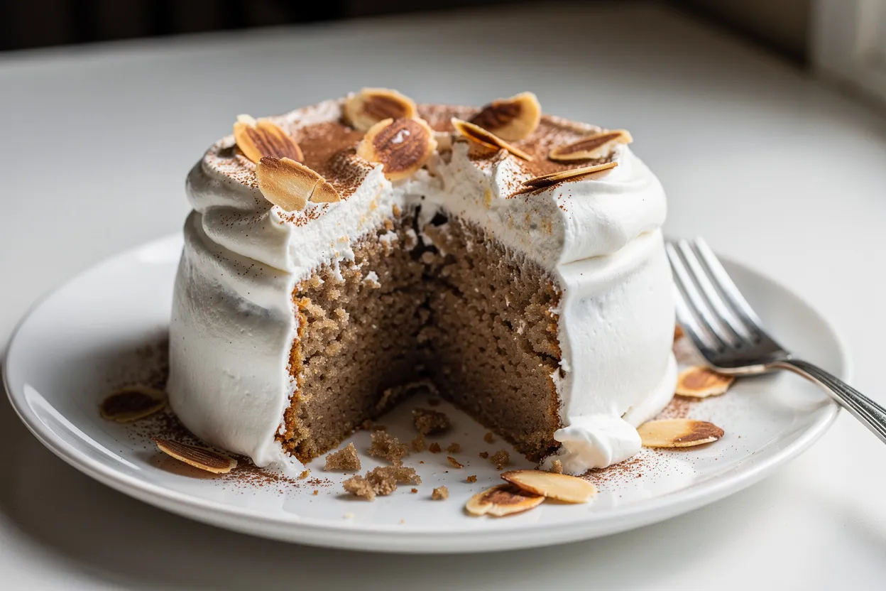 Low-Carb Keto Tres Leches Cake with Cinnamon Vanilla
