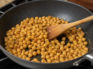 Savory Lemon Herb Roasted Chickpea and Rice Bowls