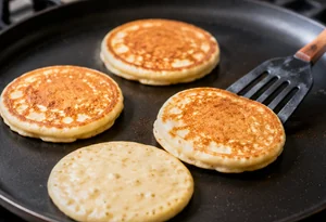 Taco di Pancake Soffici con Frutta Fresca e Yogurt