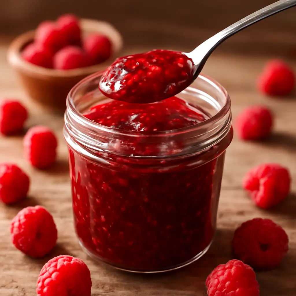 Raspberry Jam Recipe - Homemade, Sweet, and Perfect for Toast