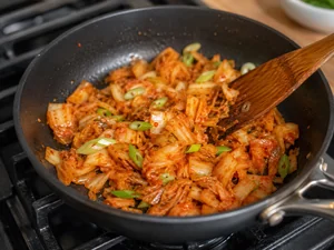 고추장 버터로 풍미를 더한 김치 그릴드 치즈 샌드위치 레시피