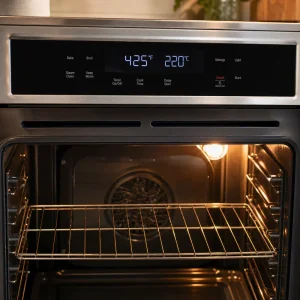 Forno preriscaldato a 425 gradi per arrostire le verdure