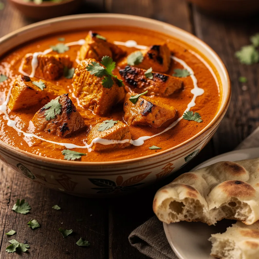 Silky Butter Chicken with Tomato Cream Sauce