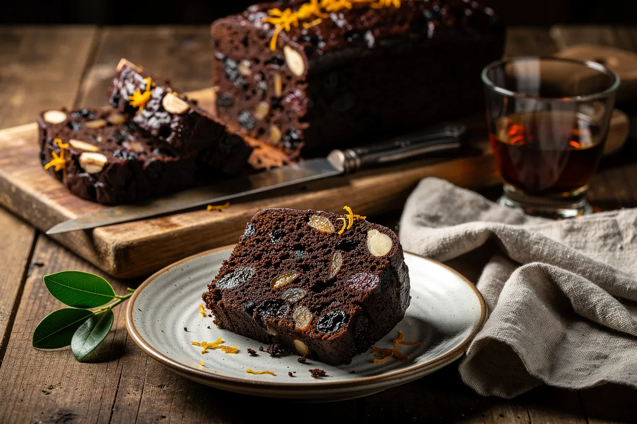 Torta Negra Colombiana – Rumgetränkter Weihnachtskuchen