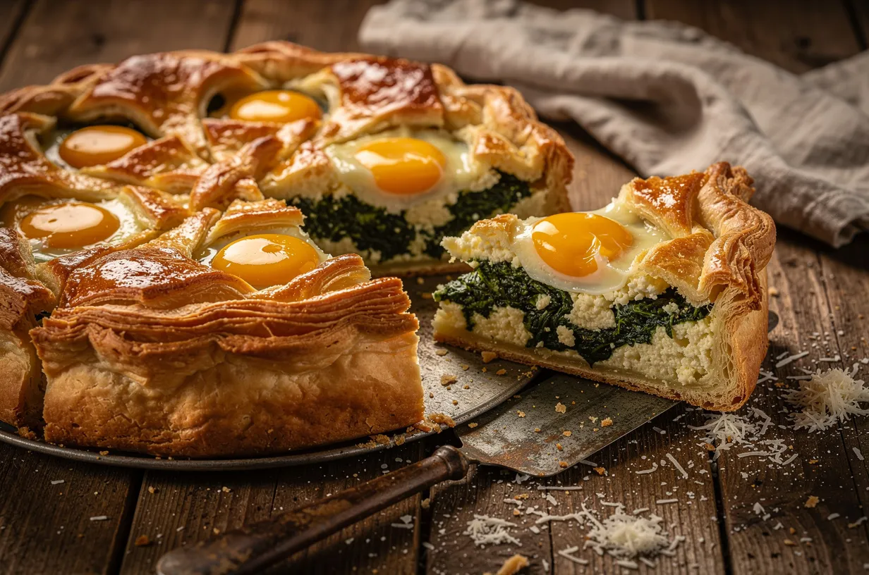 Torta Pasqualina: Argentine Easter Spinach and Egg Pie